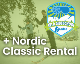 + Nordic Classic Rental (Lessons Only)