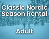 Adult - Nordic Classic Season Rental Package