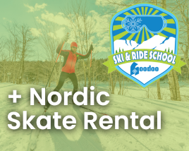 + Nordic Skate Rental (SRS Only)