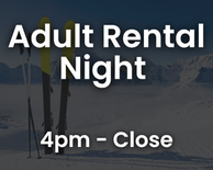 Adult Night Ski Rental Packages