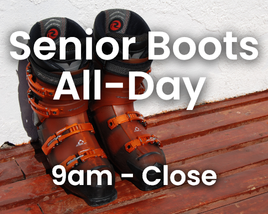 Senior All-Day Ski Boot Only