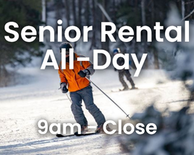 Senior All-Day Ski Rental Package