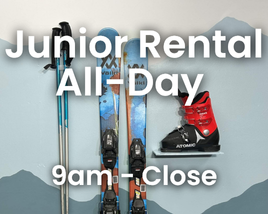 Junior All-Day Ski Rental Package