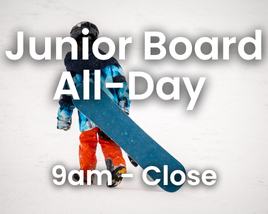 Junior All-Day - Snowboard Only