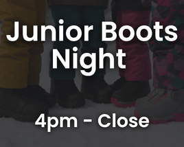 Junior Night Snowboard Boots Only