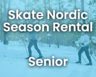 Senior Nordic Skate Season Rental