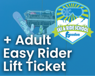+ Adult Easy Rider Ticket (Lessons Only)