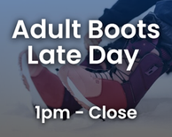Adult Late Day Snowboard Boots Only