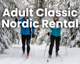 Adult All-Day Nordic Classic Rental Package