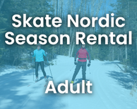 Adult Nordic Skate Season Rental