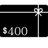 $400 Gift Certificate